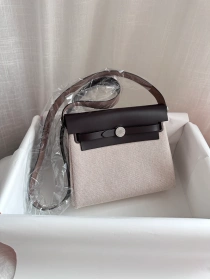 MINI HERBAG Ecru/Beige/Ebene PHW
